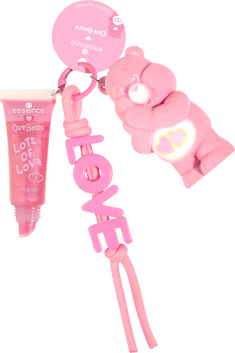 essence Lipgloss Care Bears Keychain 02 Lots Of Love, 9,5 ml