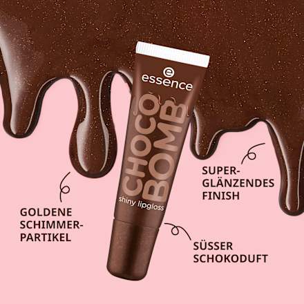 Lipgloss Choco Bomb 01 Chocoholic, 10 ml