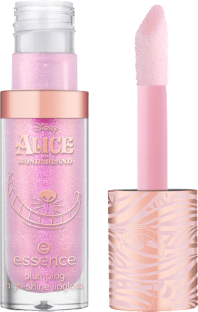 Lipgloss Disney Alice In Wonderland Plumping High-Shine 01 Wear A Smile, 4 ml essence