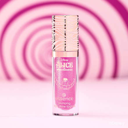 Lipgloss Disney Alice In Wonderland Plumping High-Shine 01 Wear A Smile, 4 ml essence