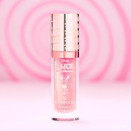 Lipgloss Disney Alice In Wonderland Plumping High-Shine 02 Purrfect Smile, 4 ml essence
