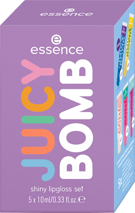 Lipgloss Juicy Bomb Set 5tlg 02 Sweet & Glossy!, 1 St essence