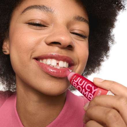 Lipgloss Juicy Bomb Shiny 104 Poppin' Pomegranate, 10 ml