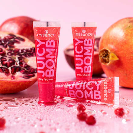 Lipgloss Juicy Bomb Shiny 104 Poppin' Pomegranate, 10 ml
