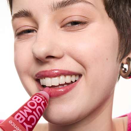 Lipgloss Juicy Bomb Shiny 104 Poppin' Pomegranate, 10 ml
