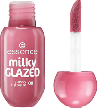 essence Lipgloss Milky Glazed Glossy 08 Bubble Milk Tea, 4 ml