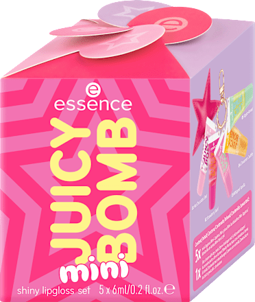 Lipgloss Mini Juicy Bomb Set 5tlg Holiday Happiness, 1 St