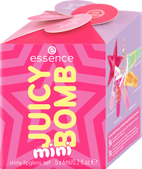Lipgloss Mini Juicy Bomb Set 5tlg Holiday Happiness, 1 St