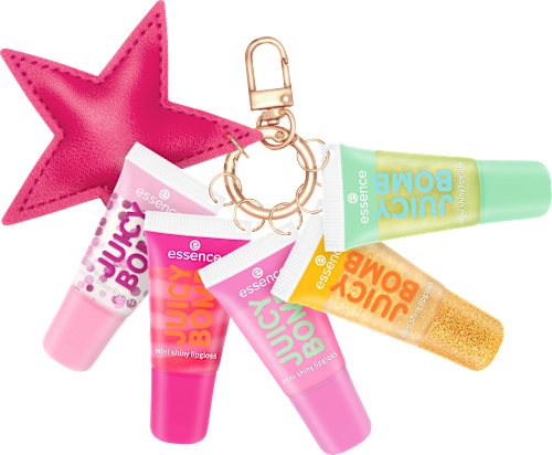 Lipgloss Mini Juicy Bomb Set 5tlg Holiday Happiness, 1 St