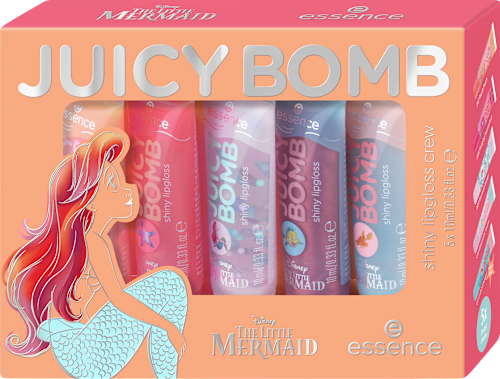Lipgloss Set Disney Juicy Bomb The Little Mermaid 3tlg, 1 St