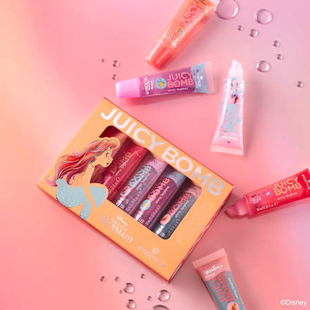 Lipgloss Set Disney Juicy Bomb The Little Mermaid 3tlg, 1 St