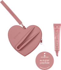 Lipgloss Set The Super Peptide Glossy Lip Treatment + Pouch 2tlg, 1 St