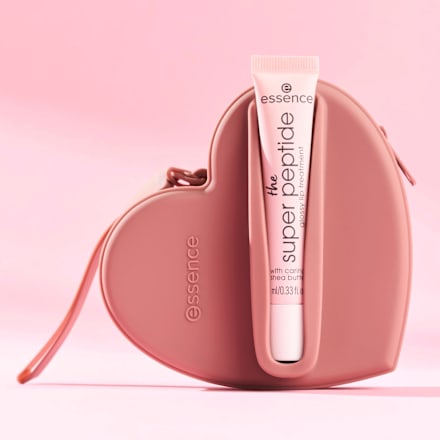 Lipgloss Set The Super Peptide Glossy Lip Treatment + Pouch 2tlg, 1 St