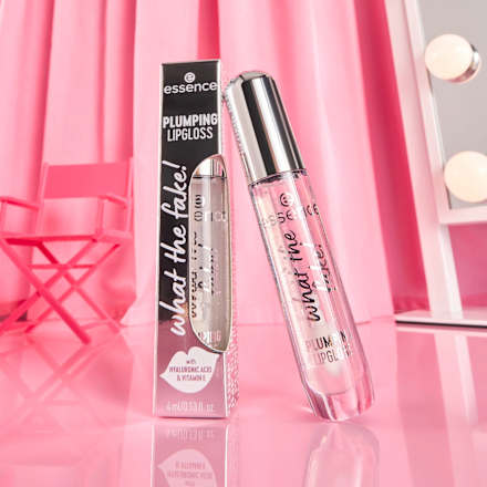 Lipgloss What The Fake! Plumping 100 Sheer Genius, 4 ml
