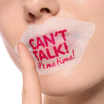 Lippenmaske Lip Sheet Mask 01 Can`t Talk! It´s Me Time!, 1 St