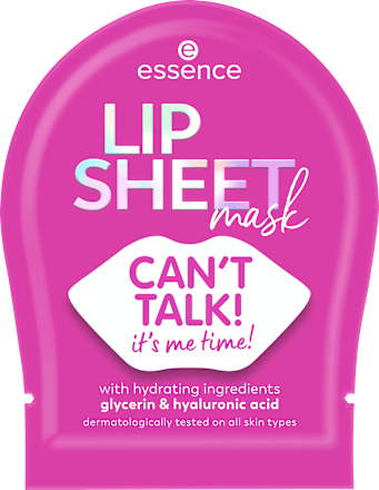 Lippenmaske Lip Sheet Mask 01 Can`t Talk! It´s Me Time!, 1 St