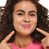 Lippenmaske Lip Sheet Mask 01 Can`t Talk! It´s Me Time!, 1 St