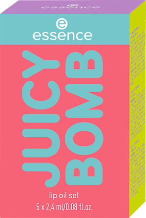 Lippenöl Juicy Bomb Set 5tlg 01 Glossy Days Ahead!, 1 St
