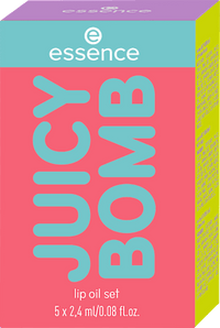 Lippenöl Juicy Bomb Set 5tlg 01 Glossy Days Ahead!, 1 St