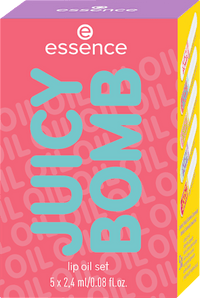 Lippenöl Juicy Bomb Set 5tlg 01 Glossy Days Ahead!, 1 St