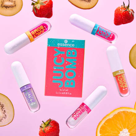Lippenöl Juicy Bomb Set 5tlg 01 Glossy Days Ahead!, 1 St