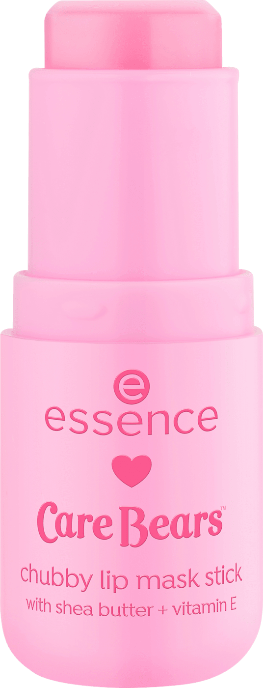 essence Soin des lèvres Care Bears Chubby Lip Mask Stick 01 Smile Big, Care Bigger, 6 g