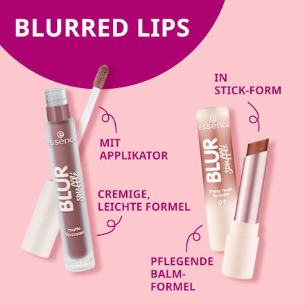 Lippenstift Blur Soufflé Sheer Nude 01 Nude Beige, 3 g