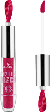 Lippenstift My Heart Beats Disco Glitter Switch Liquid 01 Ready, Set, Disco, 2,76 ml essence