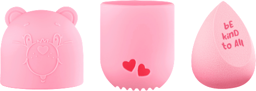 Make-Up Schwamm & Case Care Bears 02 Be Kind To All, 1 St