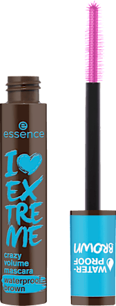 Mascara I Love Extreme Crazy Volume Waterproof Brown 01 Cozy Brown, 12 ml