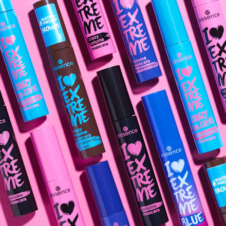 Mascara I Love Extreme Crazy Volume Waterproof Brown 01 Cozy Brown, 12 ml