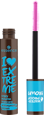 Mascara I Love Extreme Crazy Volume Waterproof Brown 01 Cozy Brown, 12 ml