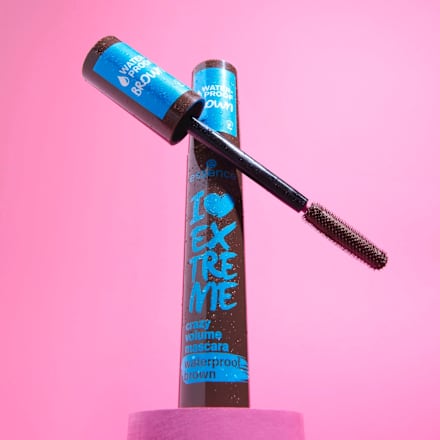 Mascara I Love Extreme Crazy Volume Waterproof Brown 01 Cozy Brown, 12 ml