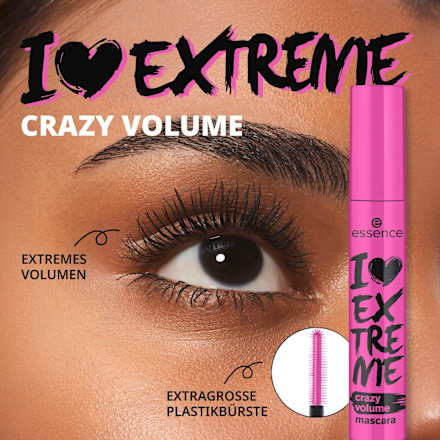 Mascara I Love Extreme Crazy Volume, 12 ml