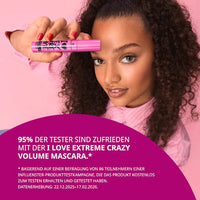 Mascara I Love Extreme Crazy Volume, 12 ml
