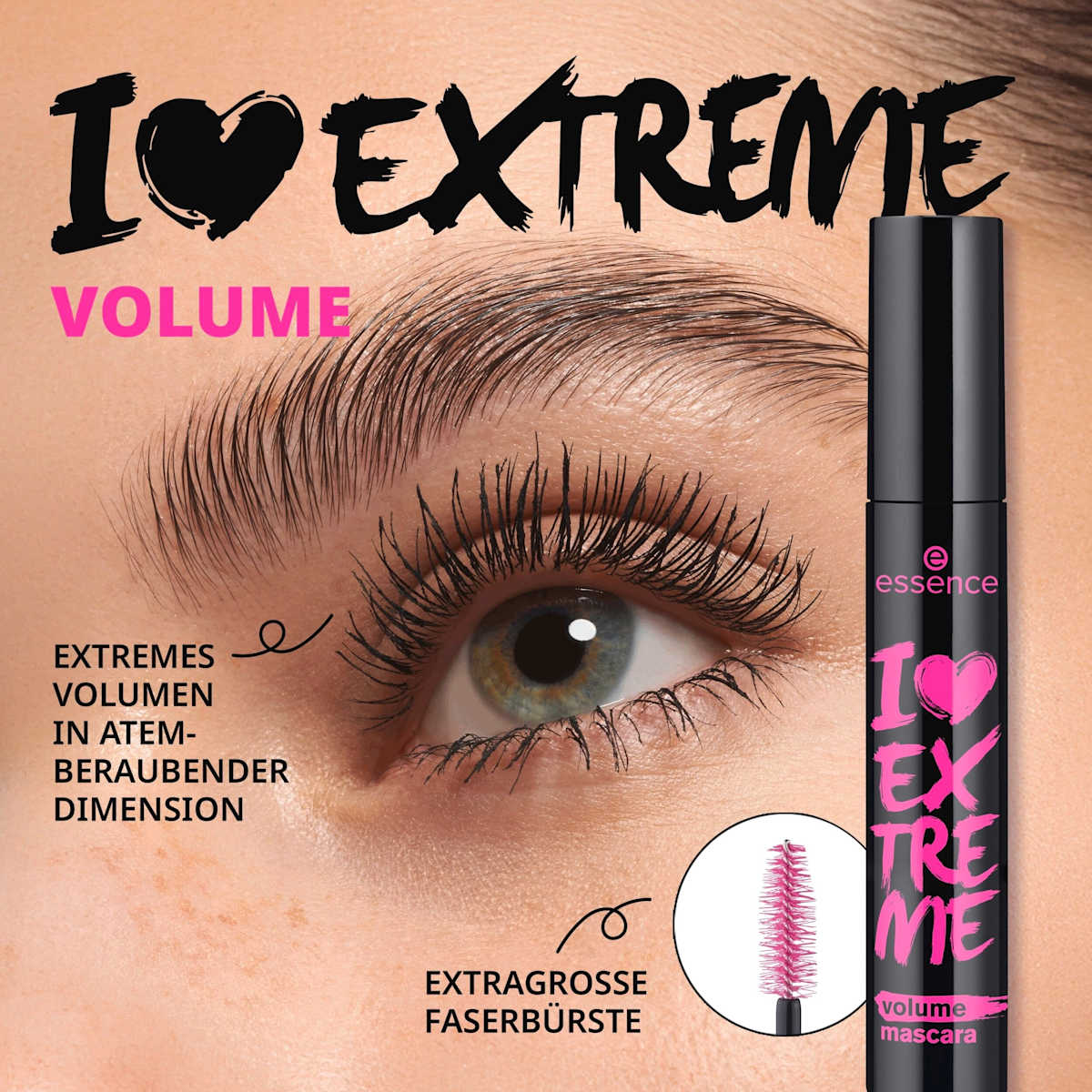 Mascara I Love Extreme Volume 01, 12 ml