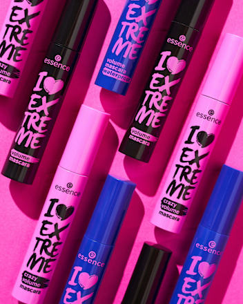 Mascara I Love Extreme Volume Waterproof Zwart, 12 ml