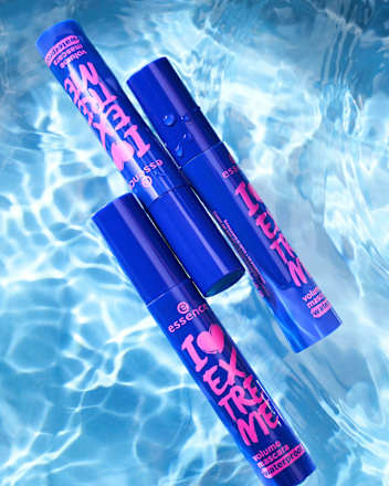Mascara I Love Extreme Volume Waterproof Zwart, 12 ml