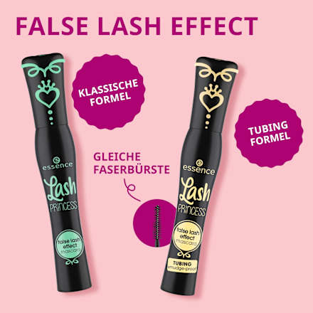 Mascara Lash Princess False Lash Effect Tubing Smudge-Proof 01 Black, 12 ml