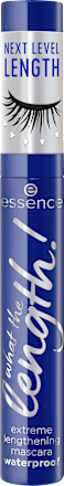 Mascara What The Length! Extreme Lengthening Waterproof 02 Black Waterproof, 10 ml