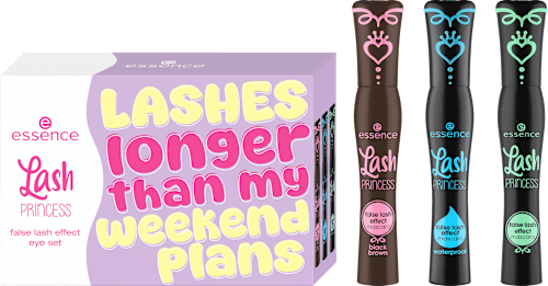 Mascaraset Lash Princess False Lash Effect 3tlg, 1 St