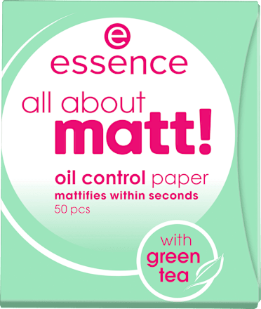 Mattierendes Papier All About Matt! Oil Control Paper, 50 St