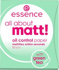 Mattierendes Papier All About Matt! Oil Control Paper, 50 St
