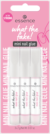 Nagelkleber What The Fake! Mini Nail Glue (3x2g), 6 g