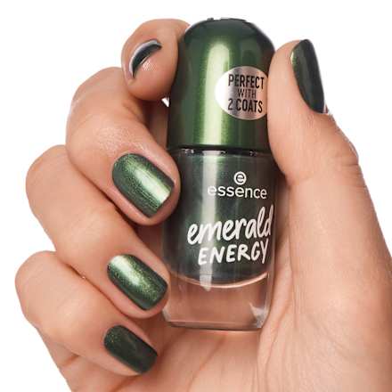 Nagellack Gel Nail Colour 73 Emerald Energy, 8 ml essence
