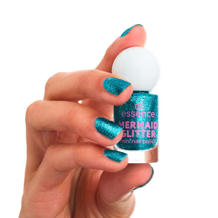 Nagellak Mermaid Glitter Mini, 5 ml