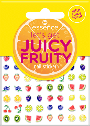 Nagelsticker Let's Get Juicy Fruity, 1 st