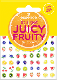 Nagelsticker Let's Get Juicy Fruity, 1 st
