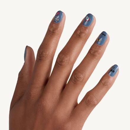 Nagelstickerset Geluk ziet er goed uit op jou, 1 st
