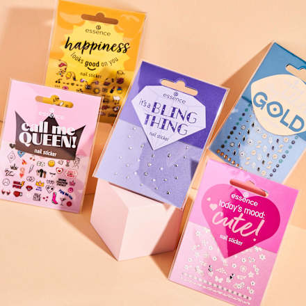 Nagelsticker Set Happiness Looks Good On You, 1 St
